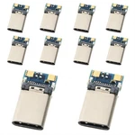 10 Pack Usb Diy Connector 3.1 Type 24PIN Male Plug Port Repair Replac.... Fixed Price $14.78.