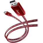 Rocketfish RF-LMCDT2R Mobile 3' Lighted Micro Usb/data/charge Cable (red). Fixed Price $9.99.