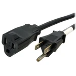 Startech 6FT Power Extension Cord, Nema 5-15R To 5-15P Black. Fixed Price $6.49.