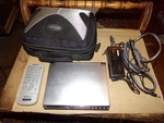 Sony DVP-FX700 Portable Cd/dvd Player 7" Lcd Silver W/case & Remote Tested. Fixed Price $69.99.