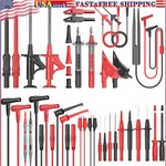 Silicone Multimeter Test Leads Kit 33PCS With Replaceable Wire Piercing Probes. Fixed Price $47.99.