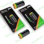 X Edisonbright 16340 RCR123A Rechargeable Li-ion Batteries 700MAH EBR70 Arlo. Fixed Price $24.99.