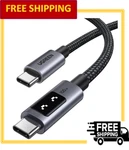 Ugreen Uno Usb To Cable 100W Fast Charging With Led Display, Black. Fixed Price $18.99.