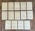 Lot Of 14 1944 War Department Technical Manuals TM11-867 Radio Receiver BC-787-B. Fixed Price $59.99.
