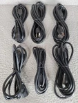 Tyco Power Cord 199130 6 Ft 10 Amp 125 V Black Lot Of. Fixed Price $15.19.