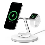 Belkin Apple Certified Magsafe 3-IN-1 Wireless Charger Stand Iphone Watch Airpod. Fixed Price $149.99.