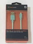 Blackweb Sync & Charge Cable With Micro-usb Connector 6 Ft Smartphones Sony Lg. Fixed Price $11.99.