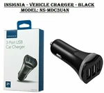 3 Usb Ports 21 Watt Car Cigarette Lighter Charger Vehicle - Black. Fixed Price $8.49.