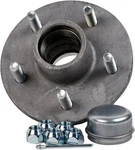 Galvanized Trailer Hub Kit - Tapered Spindle, X 4.5" Stud Includes Lug.... Fixed Price $124.17.