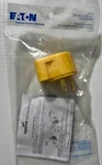 Cooper Wiring - 4509AN Commercial Grade Vinyl Angled Plug Yellow New. Fixed Price $13.99.