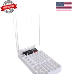 Battery Organizer Box With Tester Wall Mount -93 Batteries Holder Storage Cas.... Fixed Price $32.39.