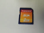 Genuine Oem Original Transcend 2GB Memory Card TS2GSDC. Fixed Price $6.99.