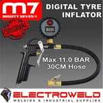 Digital Car Tyre Inflator Air Pressure Gauge Pump Compressor Bar M7-SB201B. Fixed Price $71.03.