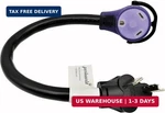 Parkworld 62718 Ac Power Adapter Cord Nema 10-30P Male To TT-30R Rv 30A Outlet,. Fixed Price $46.86.