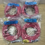 Allen Tel Prod 25FT Red Cat Ethernet Cable AT11525EV-RD Lot Of 4. Fixed Price $15.99.