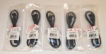 *lot Of 5* Monoprice Figure Power Cord, 18 Awg, 7A, 125V, Black, *new* 07671. Fixed Price $24.99.