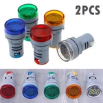 2PCS Dc 6-100V 22MM Mini Led Voltmeter Digital Display Voltage Tester. Fixed Price $9.33.