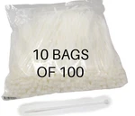 Case Of 1000 Cambridge 8 50 Lb Tensile Strength Nylon Cable Ties (natural). Fixed Price $123.71.