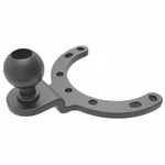 RAM-B-411U Large Gas Tank Base With 1" Ball For Bikes Motorcycles. Fixed Price $45.99.