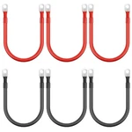 6 Pcs Battery 1 Ft Copper Inverter Cables With Terminals 3/8 Inch. Fixed Price $44.09.