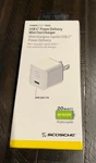 Scosche Powervolt PD20 Usb-c Mini Fast Charger 20WATT. Fixed Price $9.95.