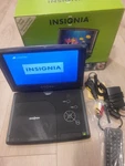 Insignia NS-PDVD10 Portable Player 10.2" Black, Remote, Rechargeable Battery. Fixed Price $40.00.