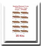 Replacement Heating Element 5MM +20 Ptfi Sheet For Impulse Sealer 8" PFS200. Fixed Price $51.40.