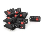 10PCS 2 Way Spring Push Release Connector Amplifier Speaker Terminal Strip Block. Fixed Price $14.74.