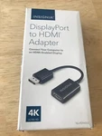 Insignia NS-PD94502 Displayport To Hdmi Adapter New Box Connect Computer. Fixed Price $19.99.