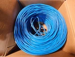 1000FT Adi Pro 0E-CAT5RBL CAT5E Riser Cable 24/4 Solid CMR/FT4 Blue. Fixed Price $110.69.