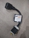 Century 10 Gauge 1/2' Stw Adapter 30A Female Rv Plug To Ab. Fixed Price $13.00.