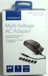 Insignia - 15.6 W 4.9 Ft Universal Adapter Black. Fixed Price $10.99.