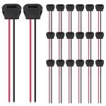 20PCS Type-c Female Chassis Waterproof 2P Solder Wire Usb Pigtail Cabl.... Fixed Price $14.36.