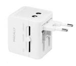 Macally Portable International Travel Universal Power Plug Adapter W/ Usb. Fixed Price $9.87.