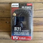Vector 15 Foot 12 Volt Dc Accessory Extension Cable New Sealed. Fixed Price $8.99.