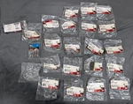 Lot Of Bnc & F-type Coaxial Connectors Axis, Ideal, Belden New. Fixed Price $27.79.