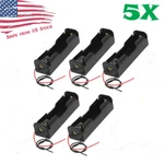 5PCS Battery Holder Case Box With 6" Wire Leads For 1S 18650 Li-ion Batteries. Fixed Price $7.89.