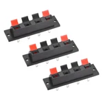 Way Spring Speaker Push Release Connector Terminals Strip Block WP4-7 3PCS. Fixed Price $11.82.