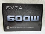 Evga W1, Power Supply 100-W1-0600-K1 New Open BOX((H-2)). Fixed Price $34.99.