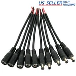 5PAIR 12V 5.5X2.1MM + Female Dc Power Socket Jack Connector Cable Plug Wire. Fixed Price $7.19.