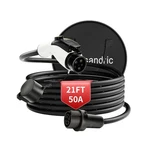Charger Extension Cable 21FT 50A Level - Heavy Duty J1772 Cord.... Fixed Price $156.85.