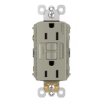 Legrand 15A Self-test Gfci Outlet Brushed Nickel 1597TRNICC4. Fixed Price $36.99.