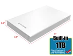 Avolusion HD250U3-WH 1TB Usb 3.0 Portable External Gaming PS5 Hard Drive. Fixed Price $58.99.