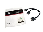 Kramer Adc-dm/df+gf Dvi To Female & Pin DB15 Adapter Cable 1FT. Fixed Price $24.69.