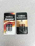 2-2 Packs Energizer Duracell MN9100B2 Alkaline Medical Battery LR1 E90. Fixed Price $11.99.