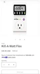 P3 International Kill Watt Ez Electricity Usage Monitor. Fixed Price $28.00.