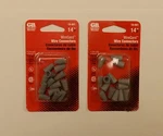 Lot Of 2 New Gardner Bender 19-001 Wiregard Gray Connectors, 14-PACKS. Fixed Price $5.95.