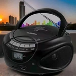 Gelielim Boombox Cd Player Bluetooth Usb Sd Am/fm Radio BT-9228UC Black. Fixed Price $45.00.