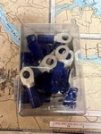 Ancor Pack Of 18 #210245 Nylon Ring Terminals.. Fixed Price $29.25.