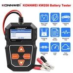 Konnwei KW208 Car Battery Tester 12V 100-2000CCA Cranking Charging Circut. Fixed Price $23.99.